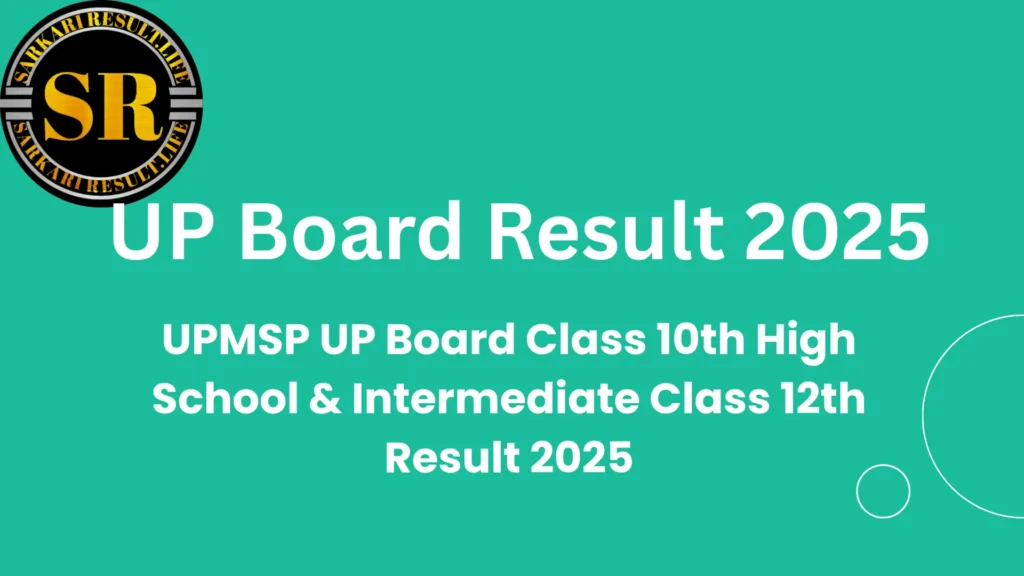 UP Board Result 2025